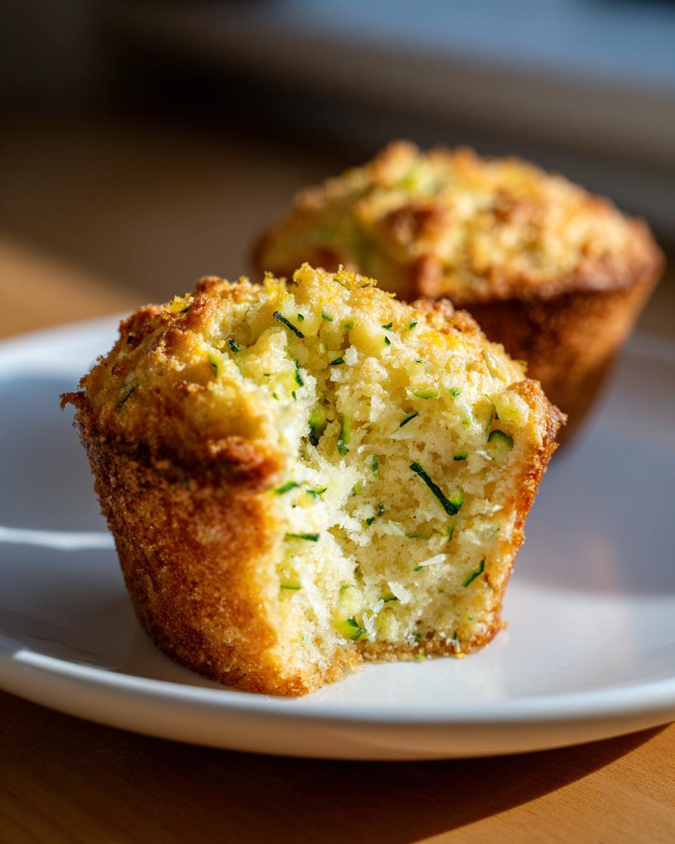 Lemon Zucchini Muffins - detail 2