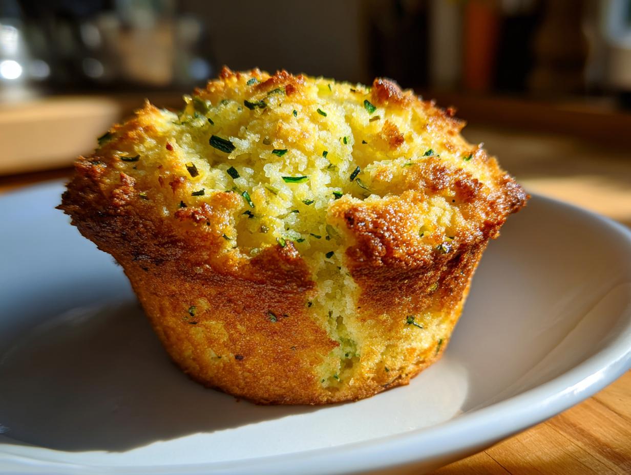 Lemon Zucchini Muffins