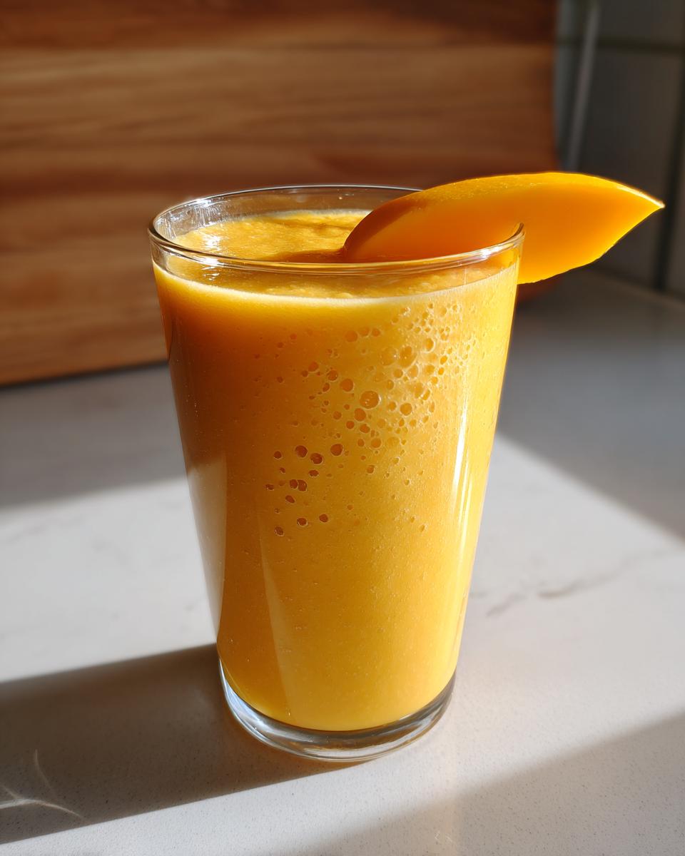 Mango Coconut Smoothie - detail 1