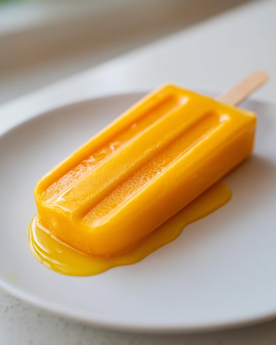 Mango Lime Popsicles - detail 2