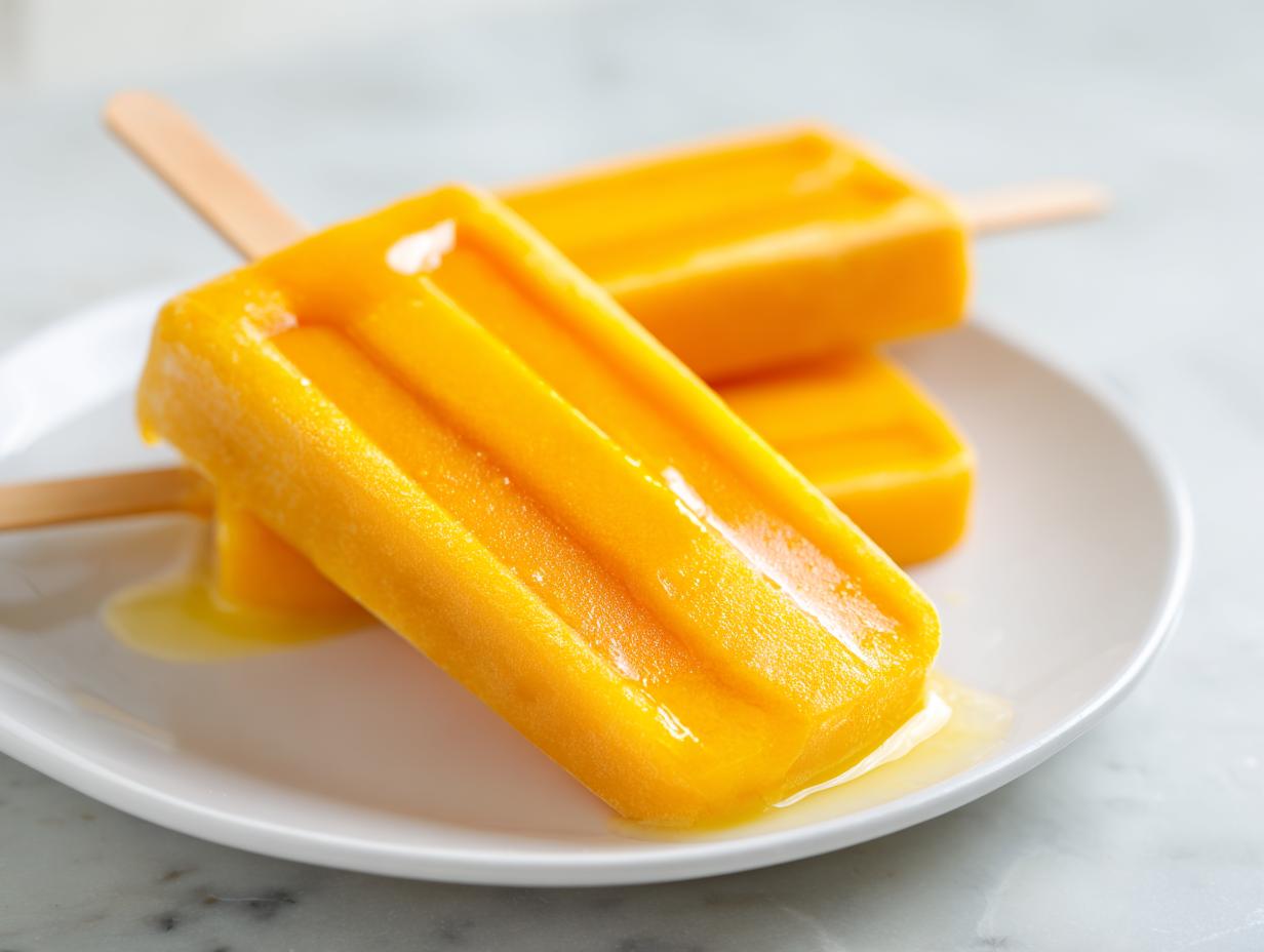 Home 20 Mango Lime Popsicles
