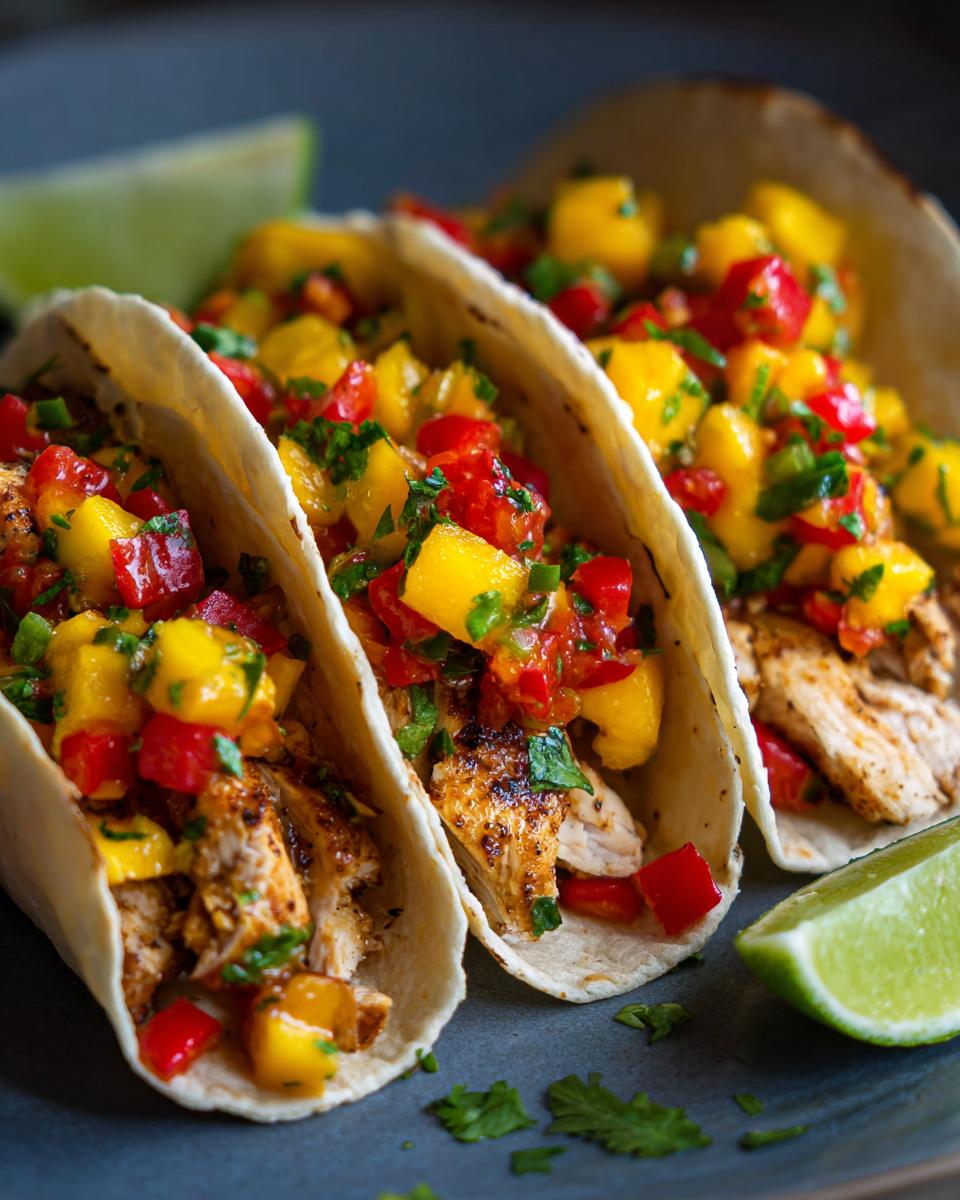 Mango Salsa Tacos - detail 1