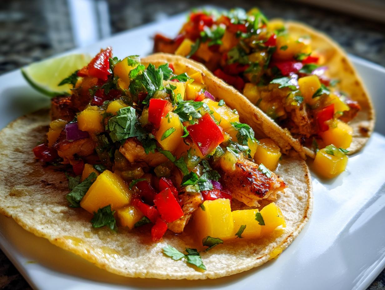 Mango Salsa Tacos