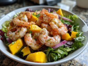 Mango Shrimp Salad