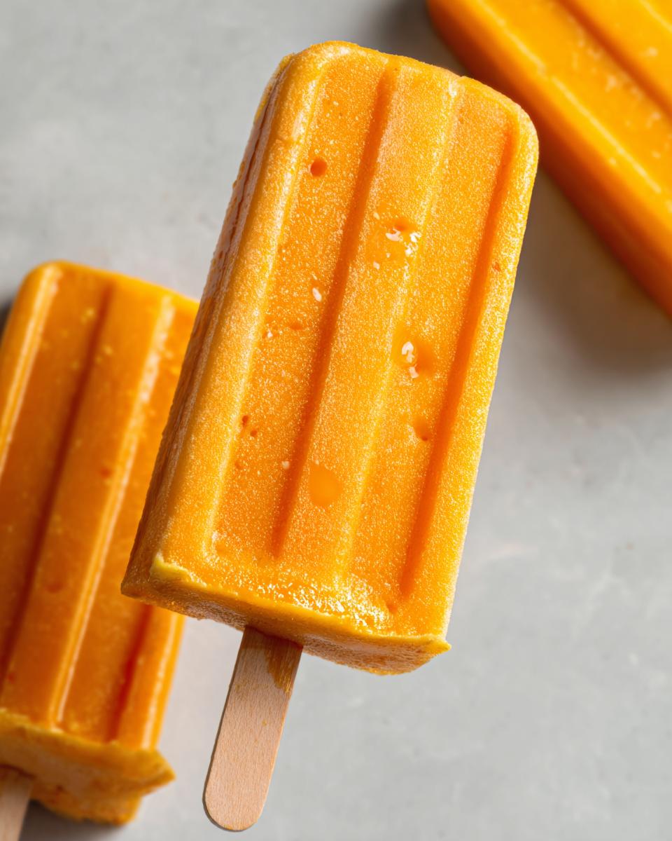 Mango Smoothie Popsicles - detail 1