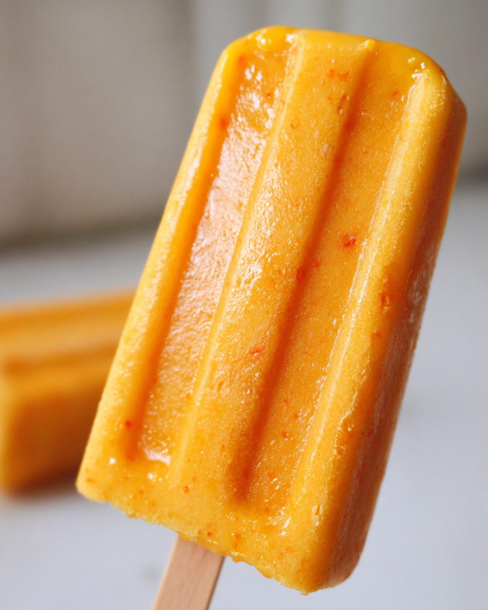 Mango Smoothie Popsicles - detail 2