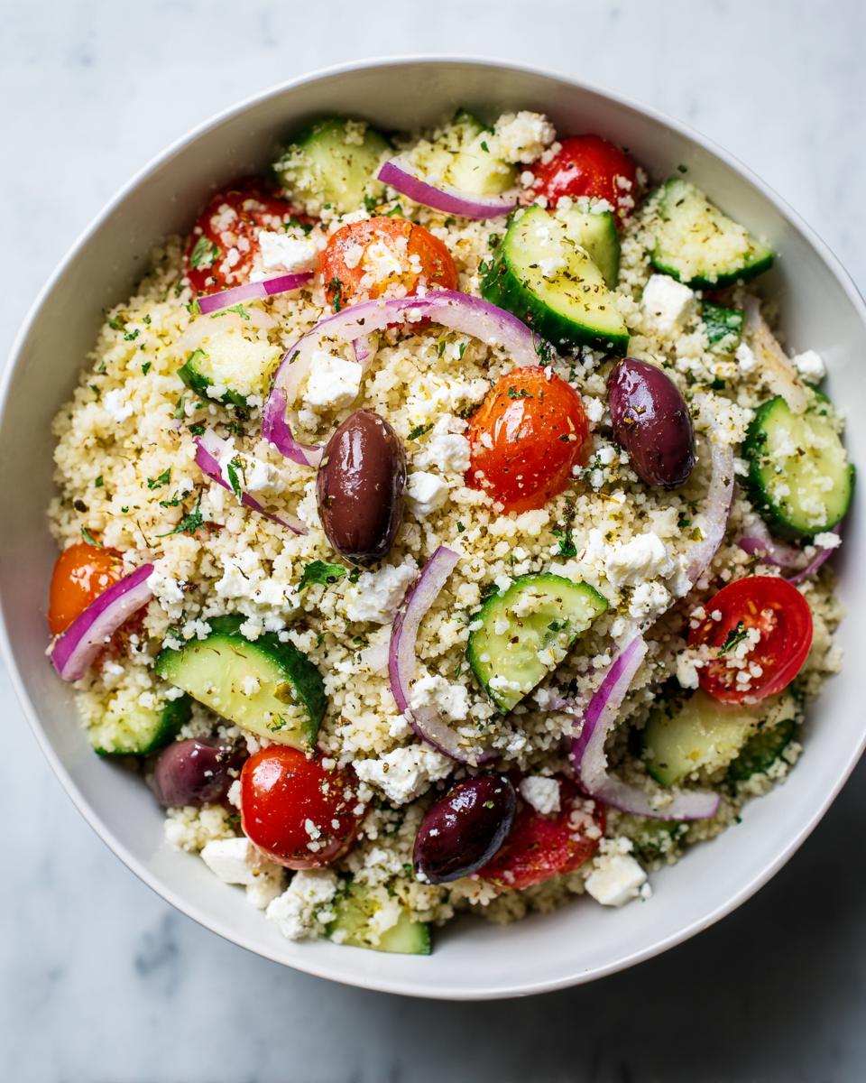 15-Minute Mediterranean Couscous Recipe - Effortless & Incredible 4 Mediterranean Couscous - detail 1