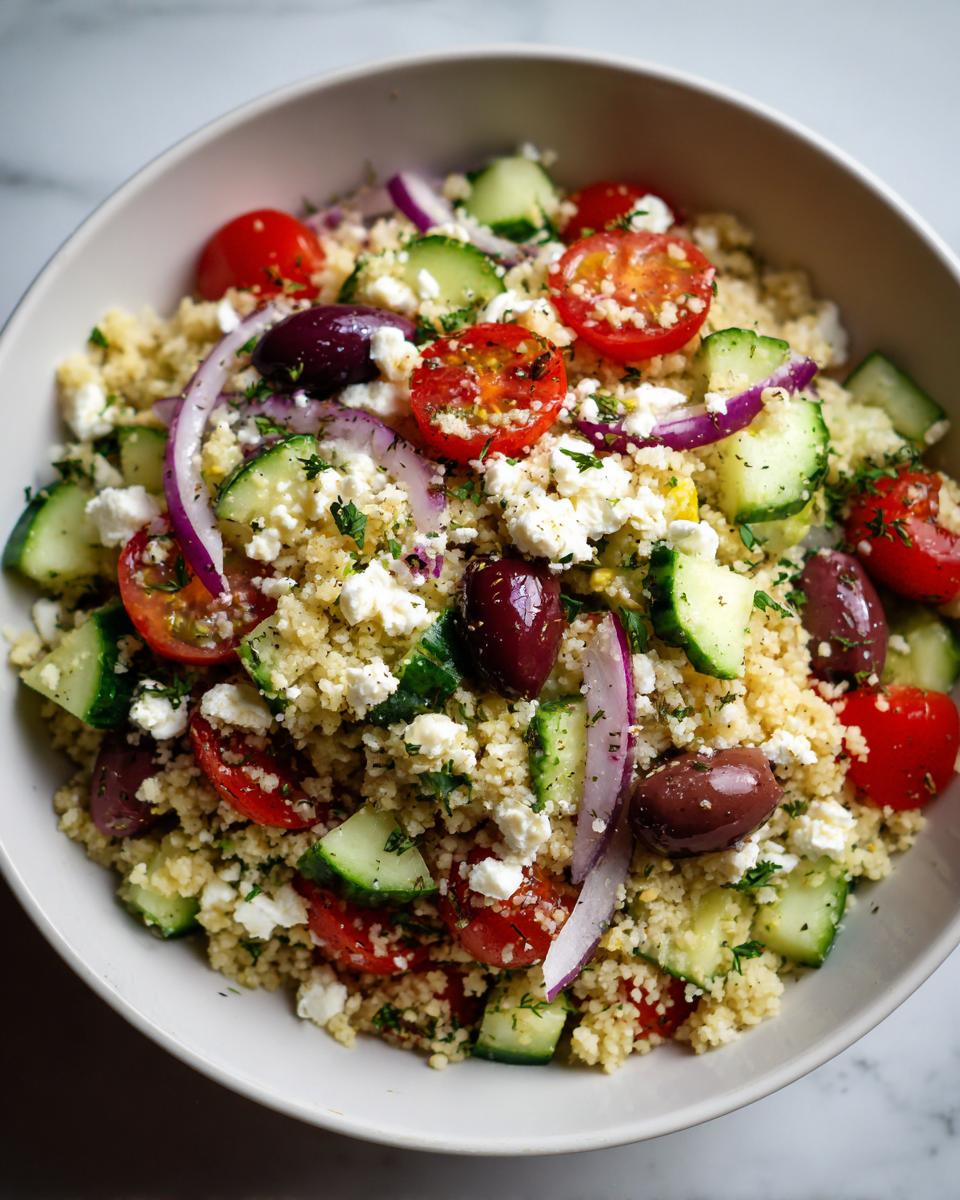 15-Minute Mediterranean Couscous Recipe - Effortless & Incredible 5 Mediterranean Couscous - detail 2