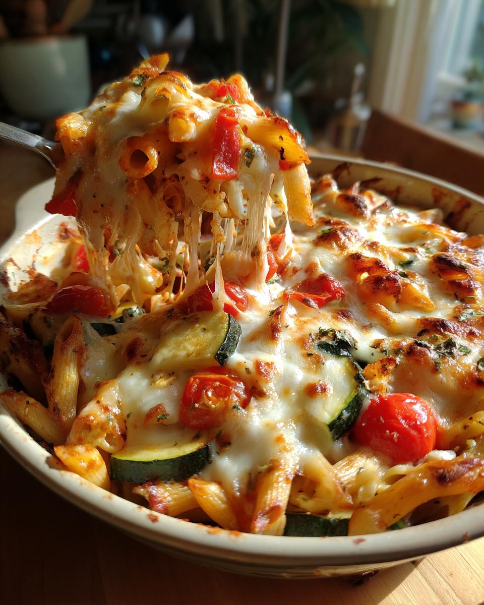 Irresistible Mediterranean Pasta Bake with 12 Fresh Ingredients 5 Mediterranean Pasta Bake - detail 2
