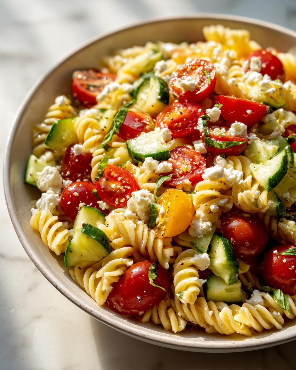 25-Minute Memorial Day Pasta Salad Your Guests Will Devour 5 Memorial Day Pasta Salad - detail 2