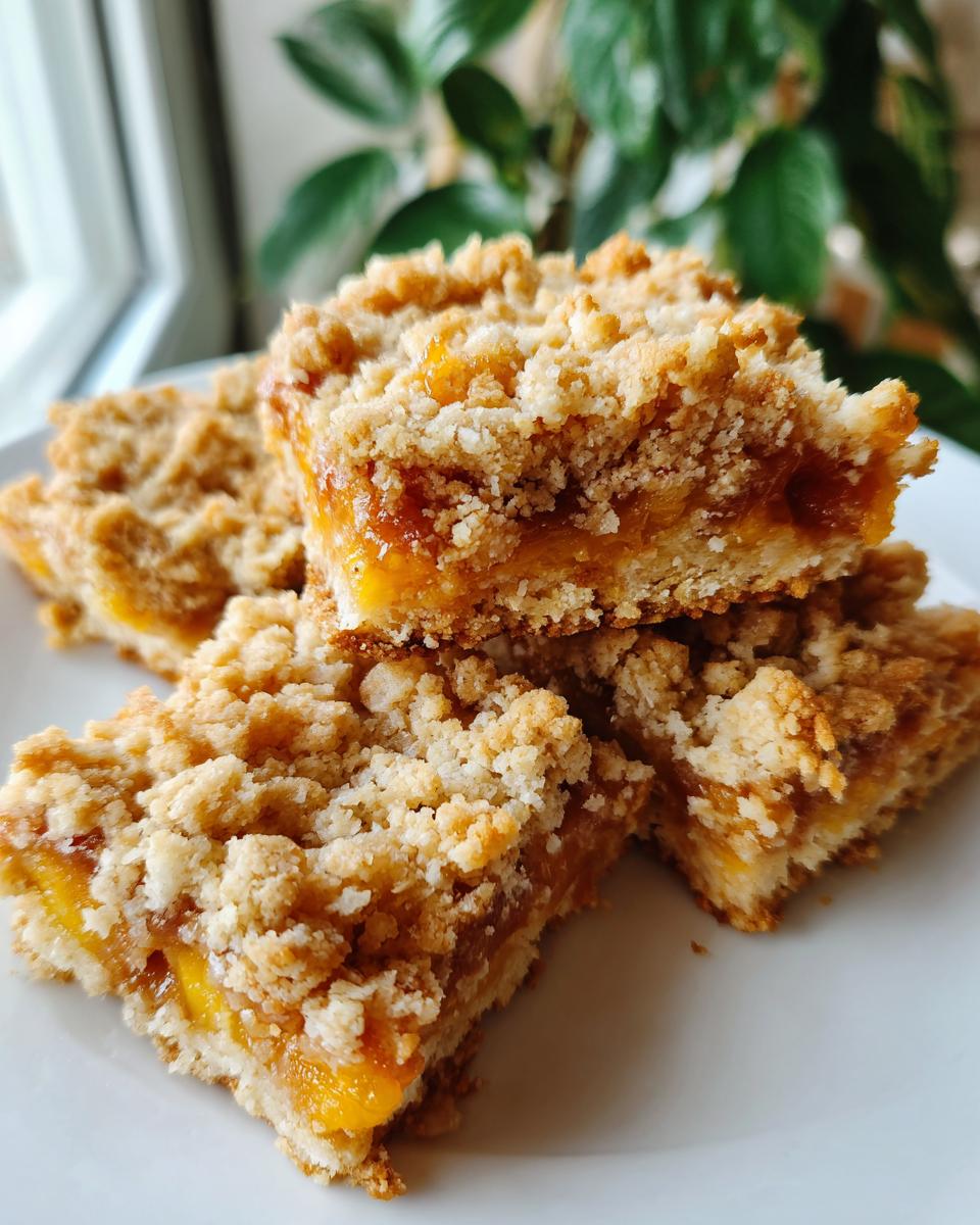 Perfect Peach Cobbler Bars with 4 Juicy Tips 5 Peach Cobbler Bars - detail 2