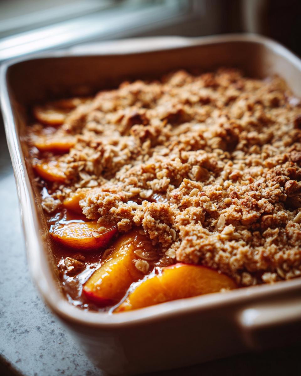 Peach Crisp - detail 1