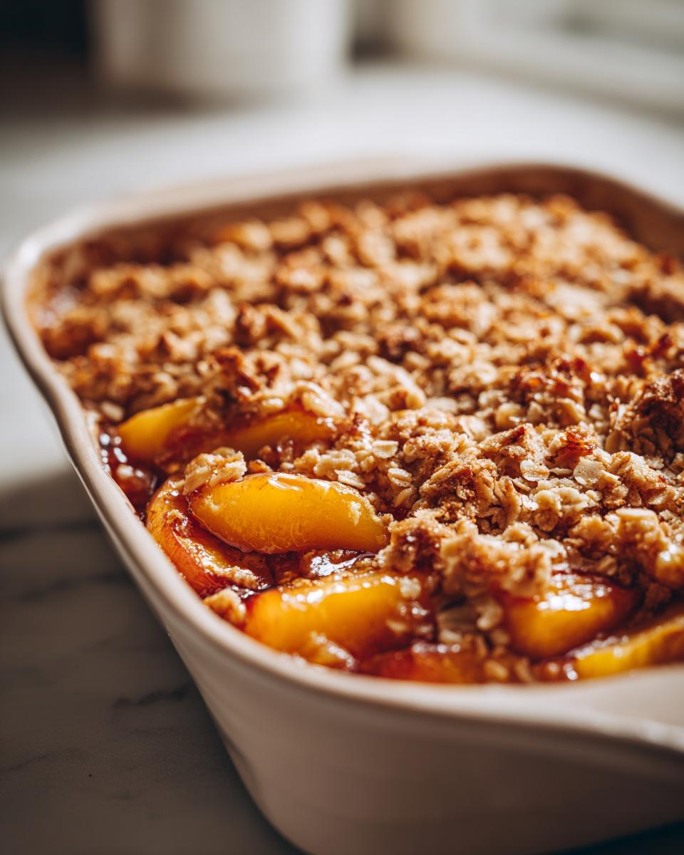 Peach Crisp - detail 2