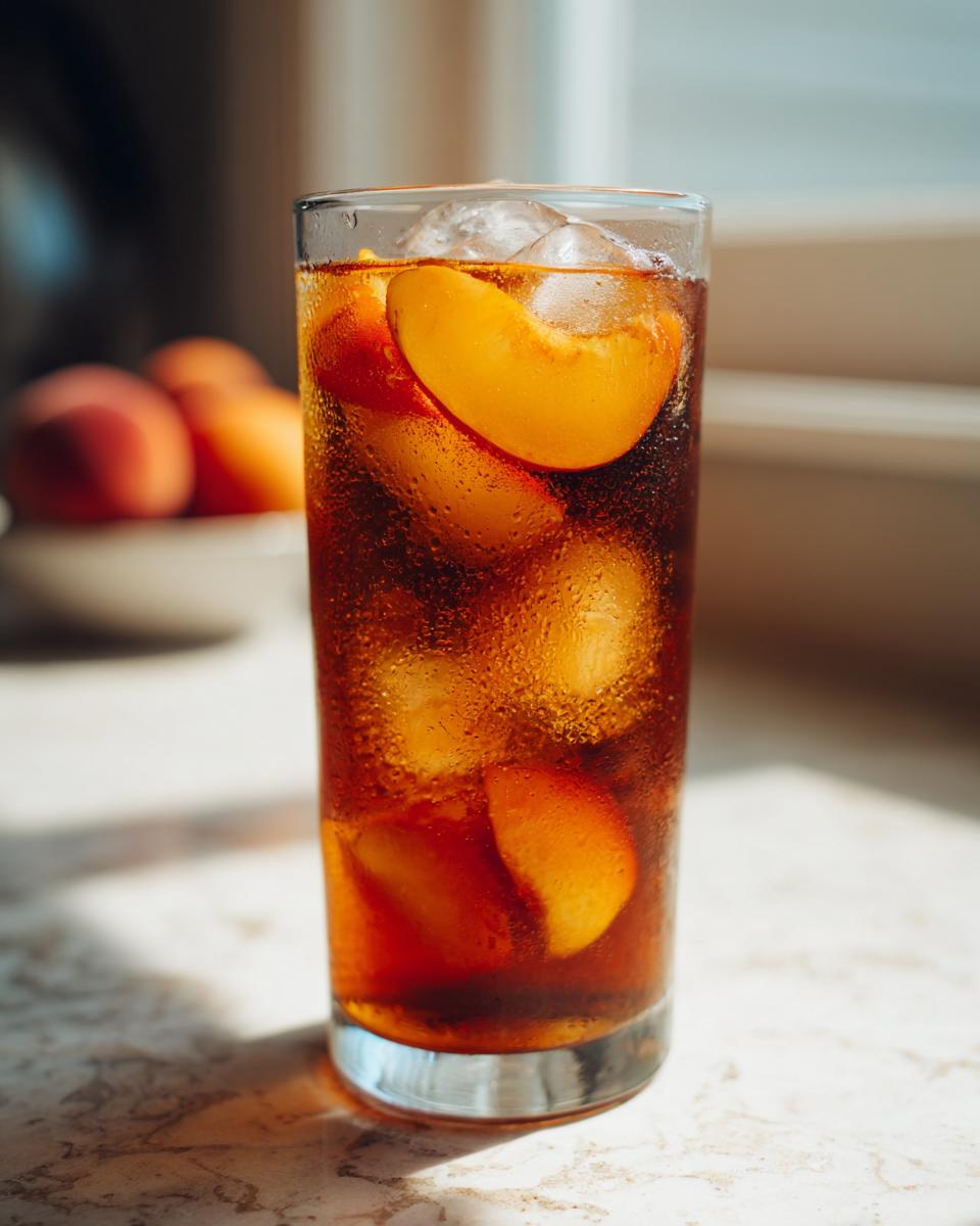 Peach Iced Black Tea - detail 1