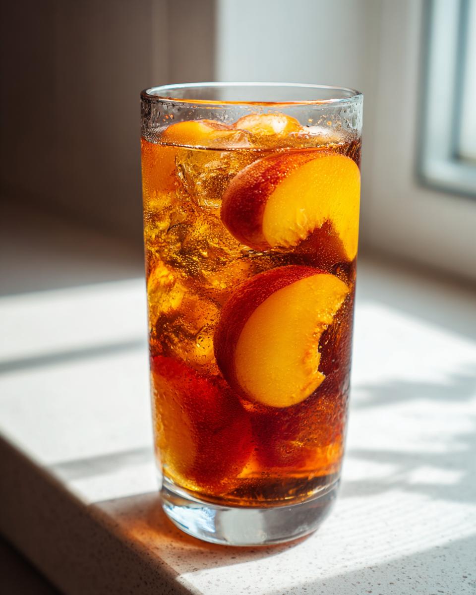 Peach Iced Black Tea - detail 2