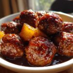Pineapple BBQ Meatballs