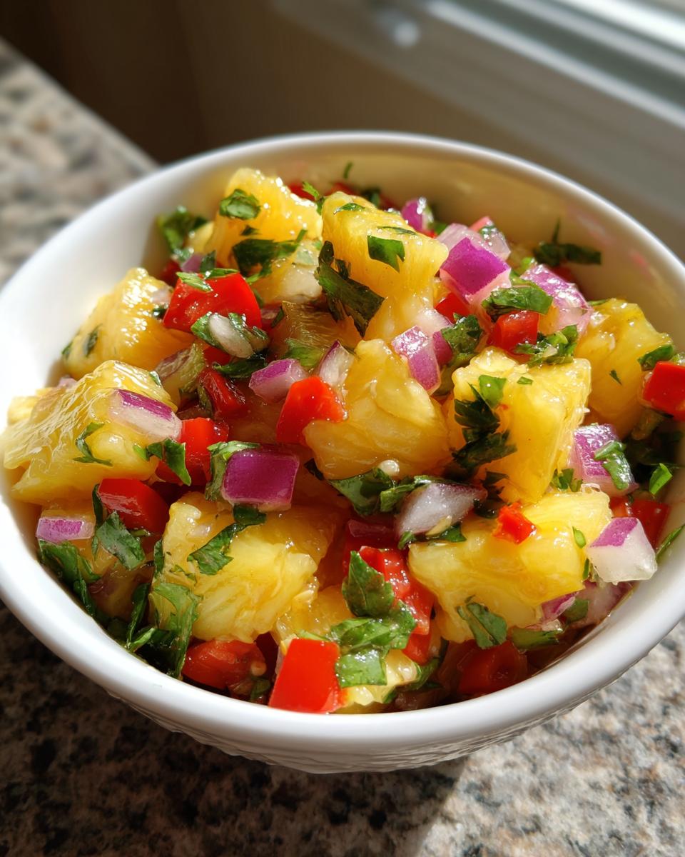 Pineapple Salsa - detail 1