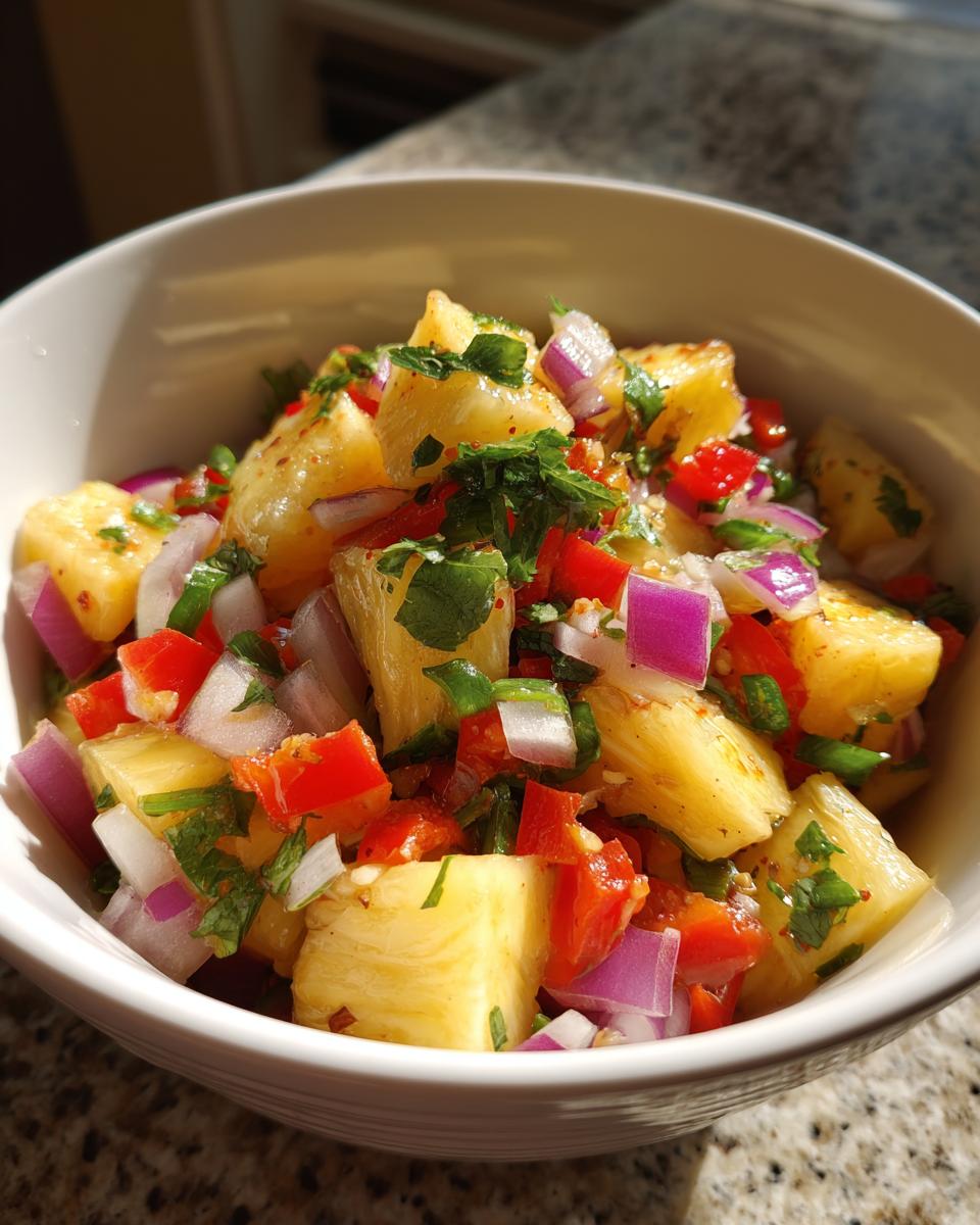 Pineapple Salsa - detail 2