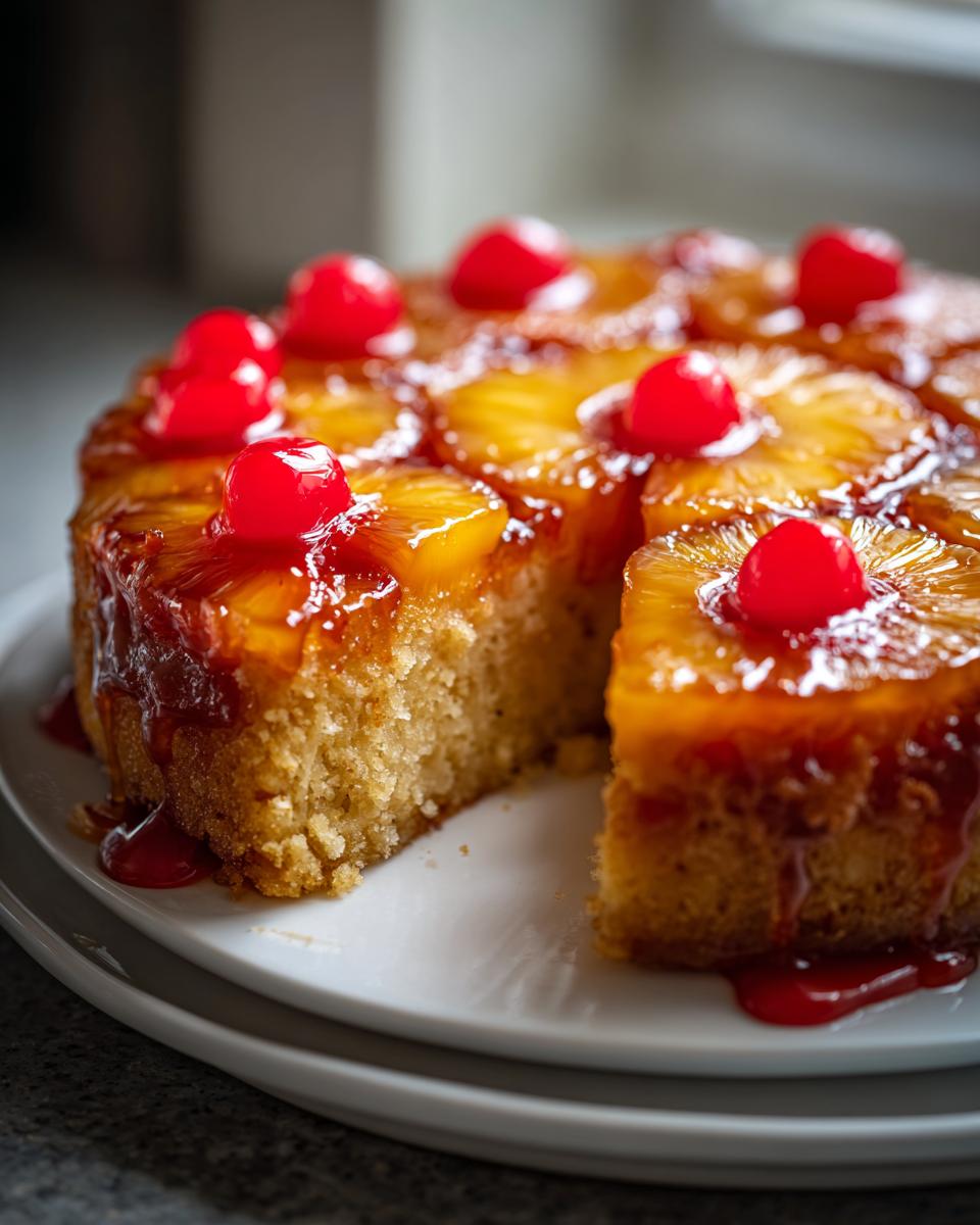 Pineapple Upside Down Cake - detail 1