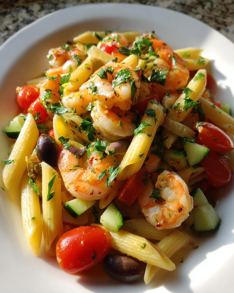 Shrimp Pasta Salad - detail 1