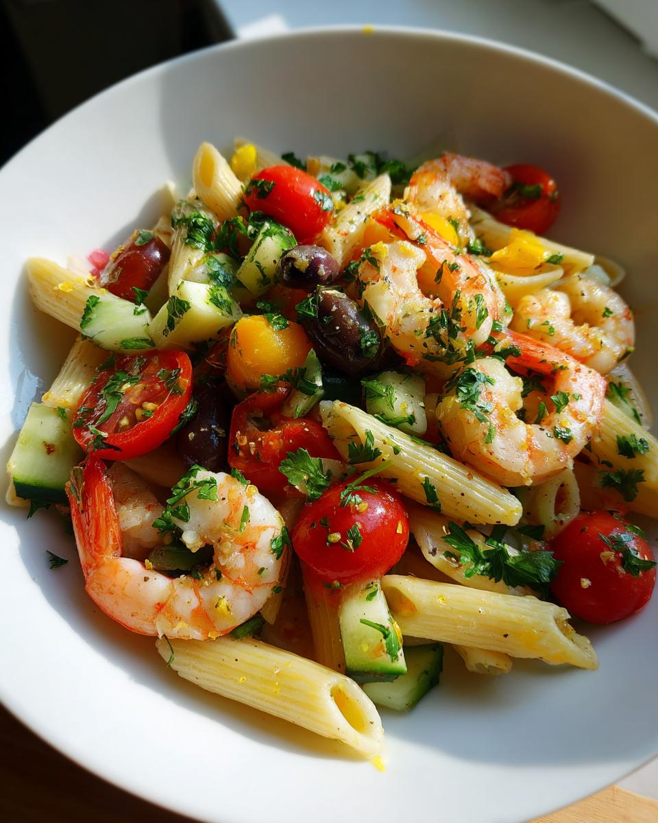 Shrimp Pasta Salad - detail 2