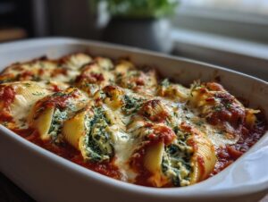 Home 8 Spinach Ricotta Stuffed Shells