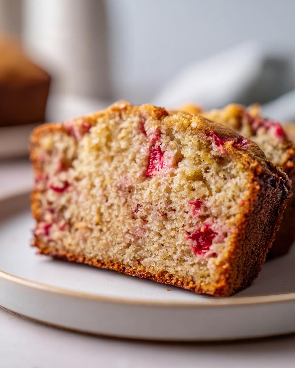Irresistible Strawberry Banana Bread With 3 Secret Tricks 4 Strawberry Banana Bread - detail 1