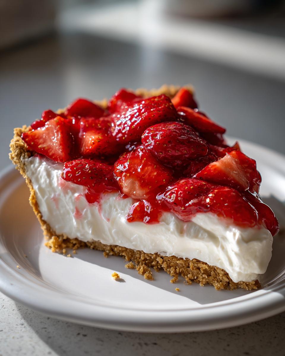 Strawberry Cream Pie - detail 1