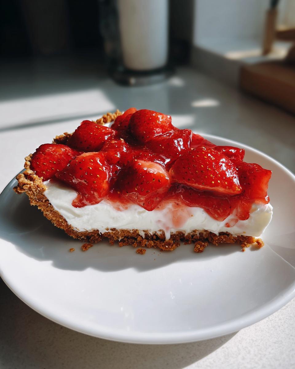 Strawberry Cream Pie - detail 2