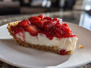 Strawberry Cream Pie