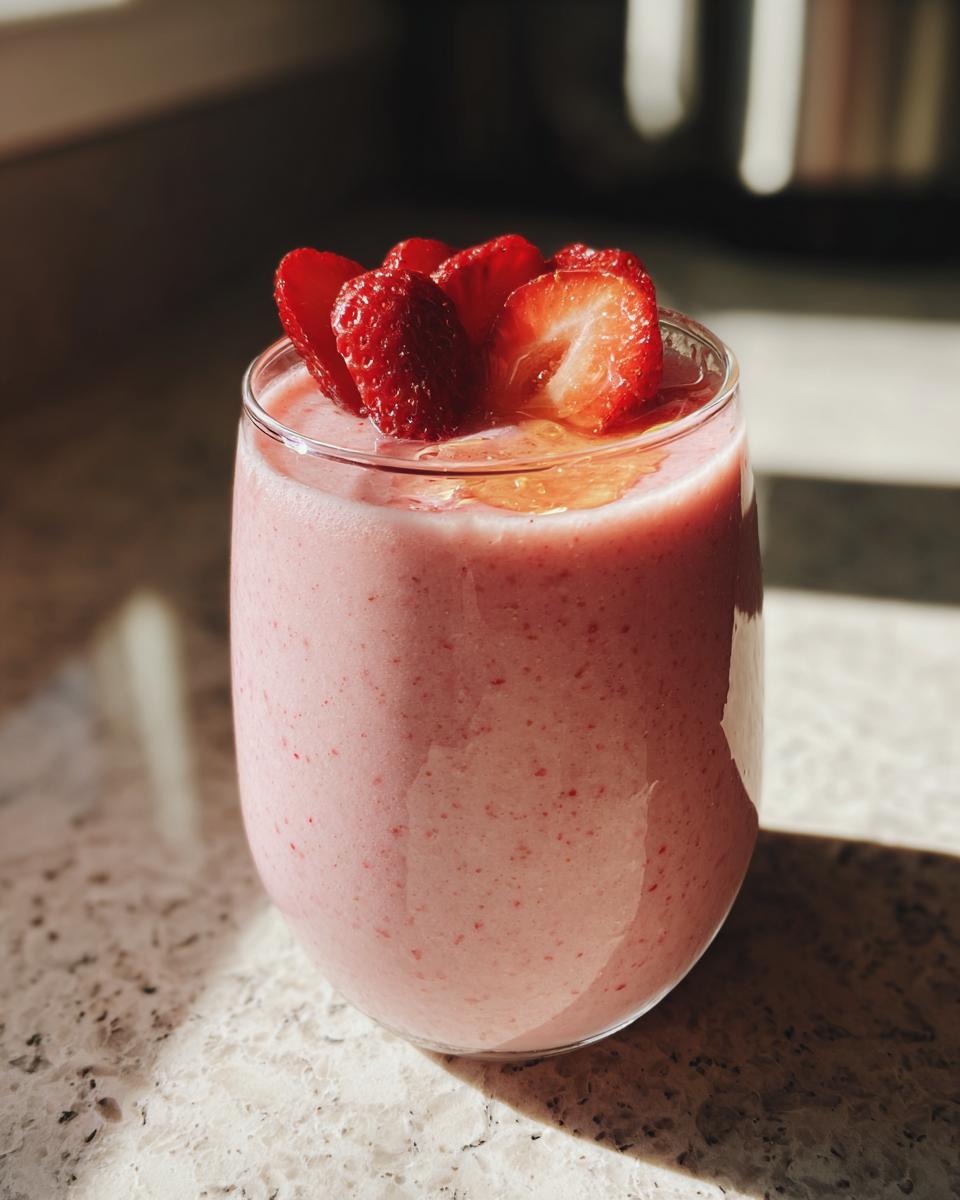 Strawberry Oatmeal Smoothie - detail 2