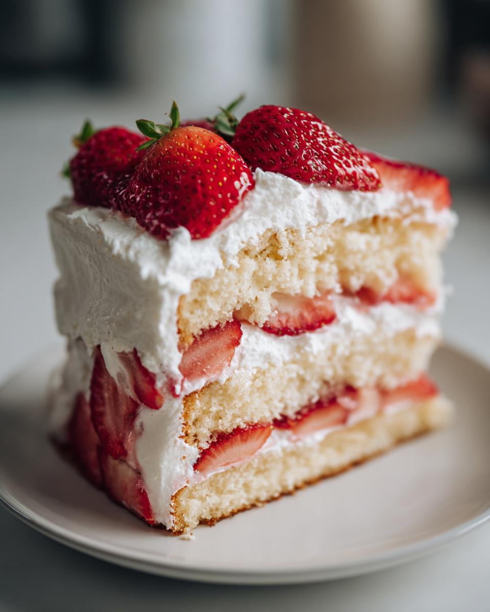 Irresistible Strawberry Shortcake Cake in 5 Simple Steps 4 Strawberry Shortcake Cake - detail 1
