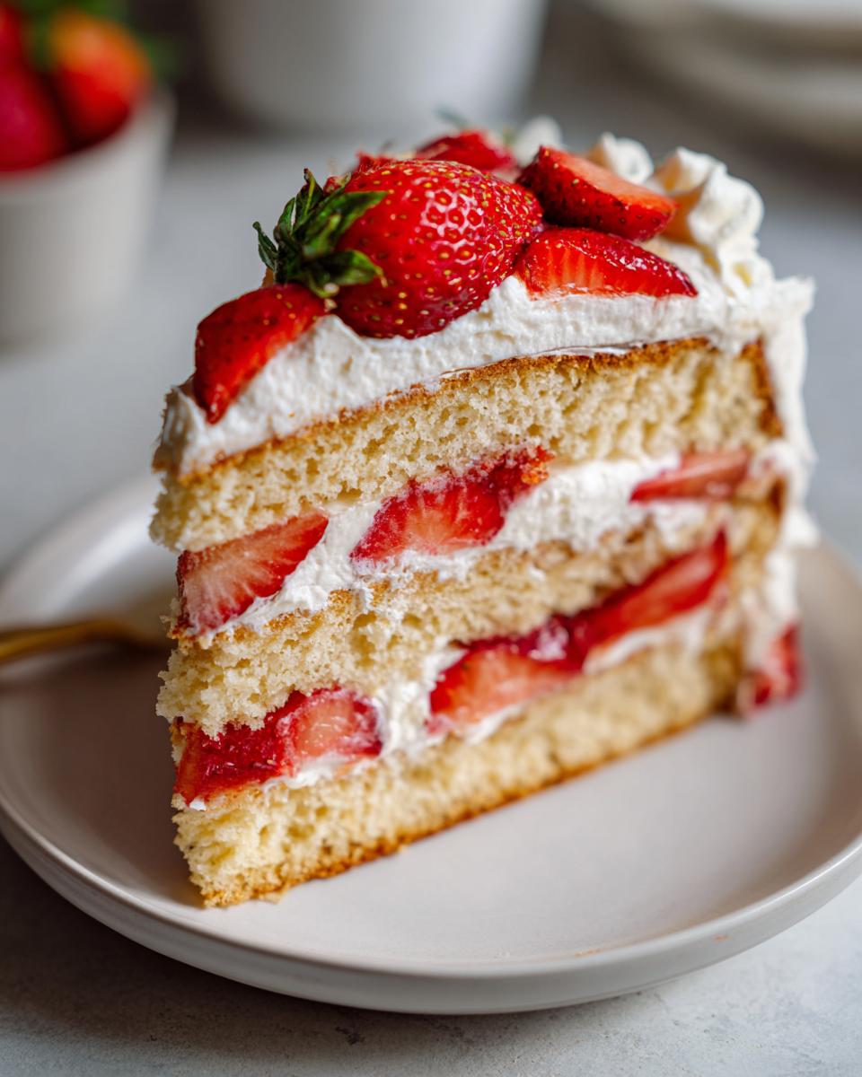 Irresistible Strawberry Shortcake Cake in 5 Simple Steps 5 Strawberry Shortcake Cake - detail 2