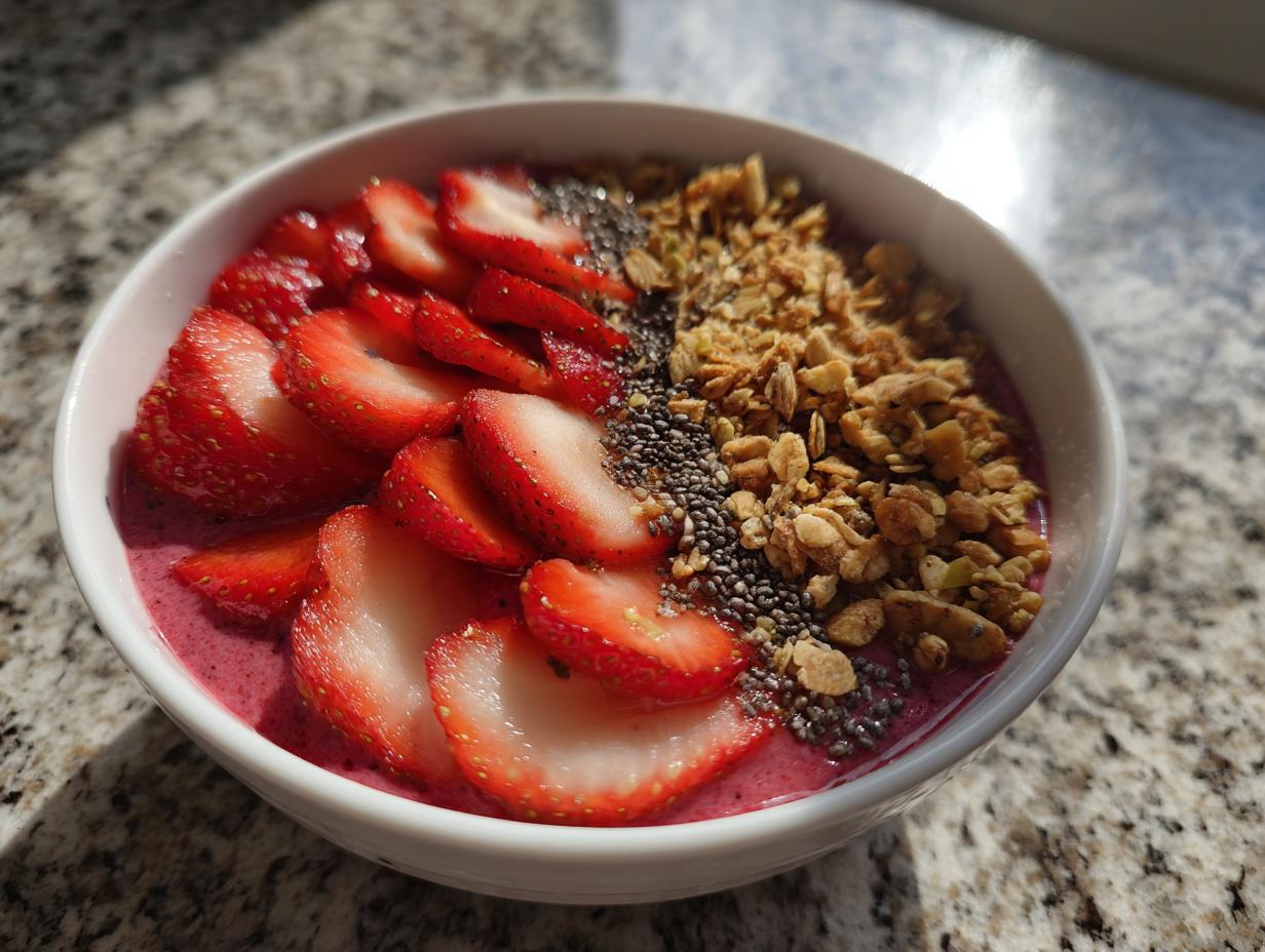 Strawberry Smoothie Bowl