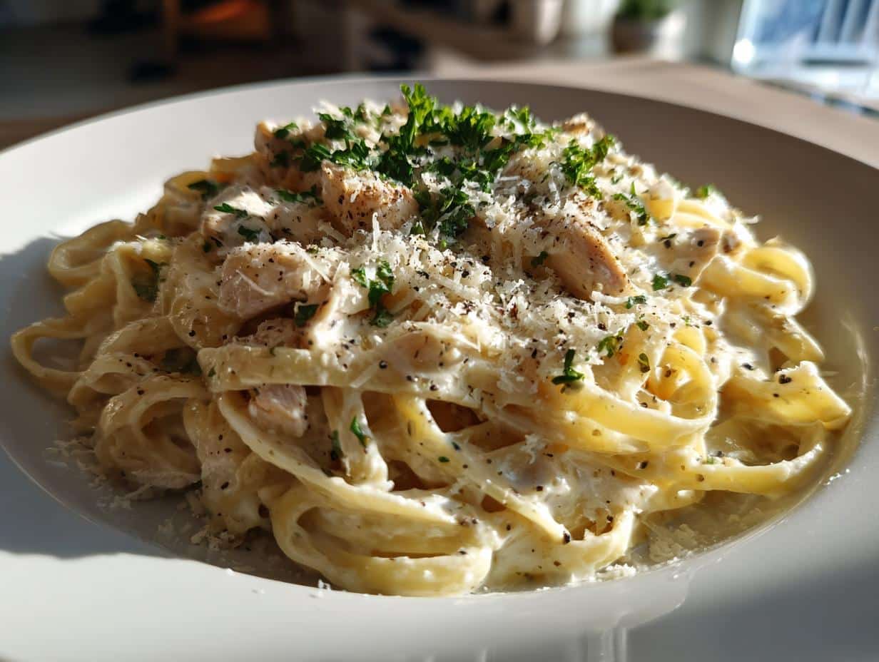 Home 17 Chicken Alfredo