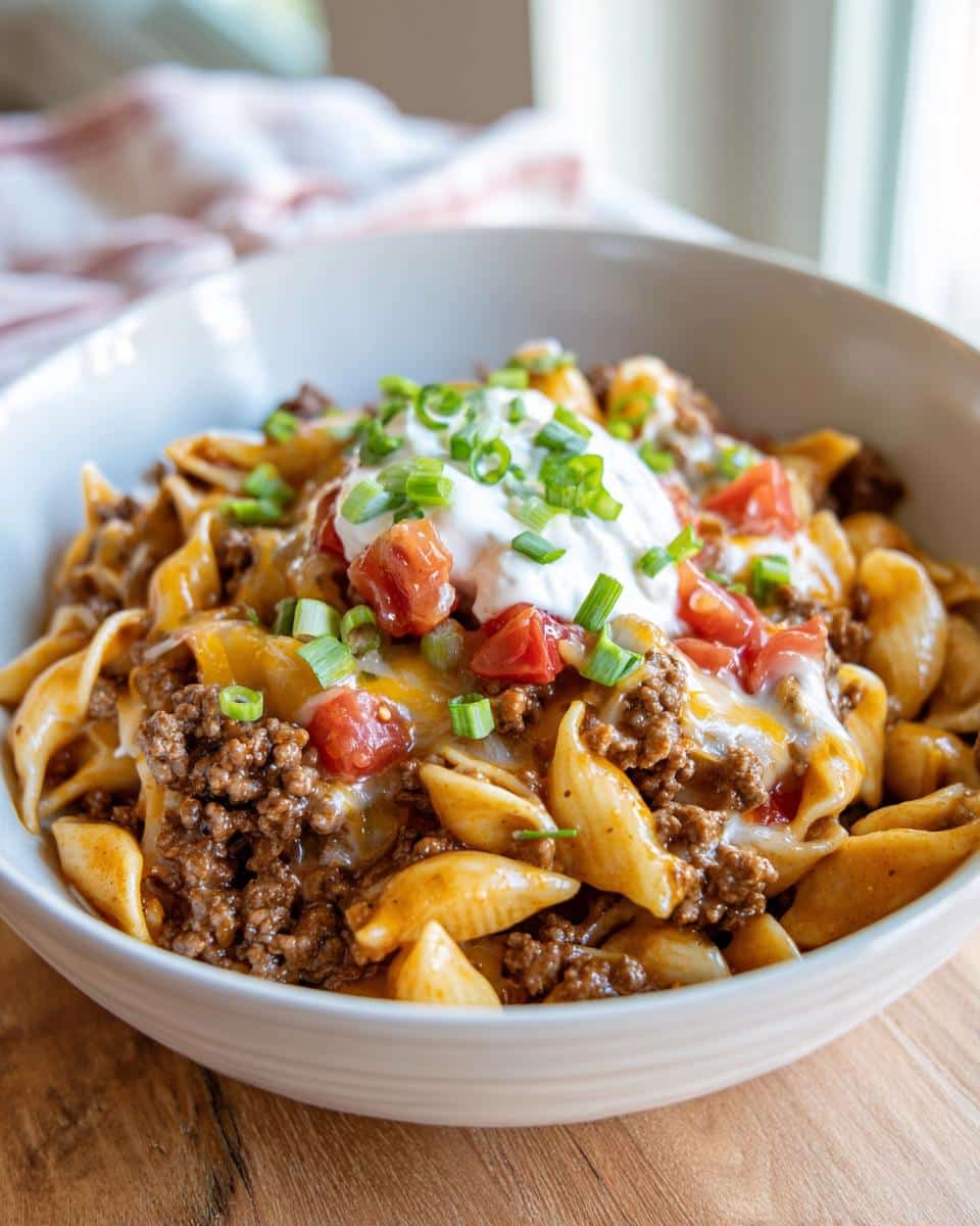 Taco pasta - detail 2