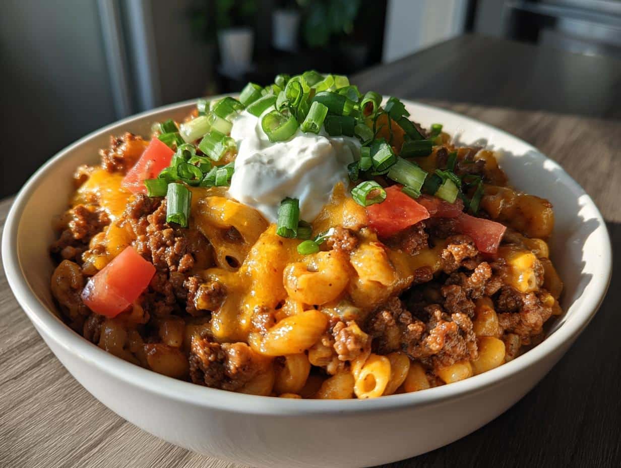 Home 16 Taco pasta