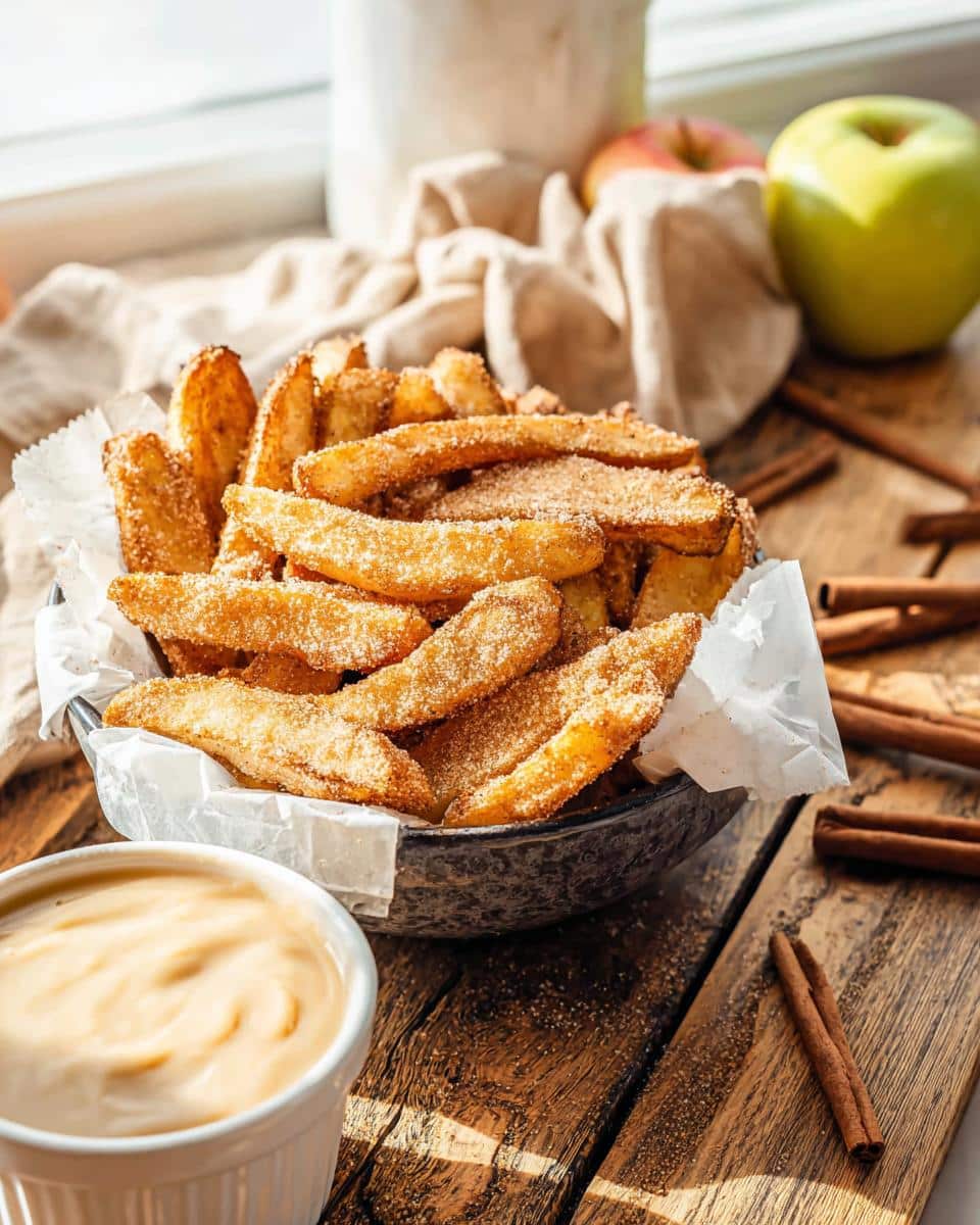 Air Fryer Apple Fries: 20-Minute Irresistible Crispy Snack 3 Air Fryer Apple Fries - detail 1