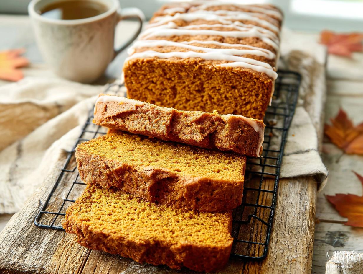 Almond Flour Pumpkin Bread