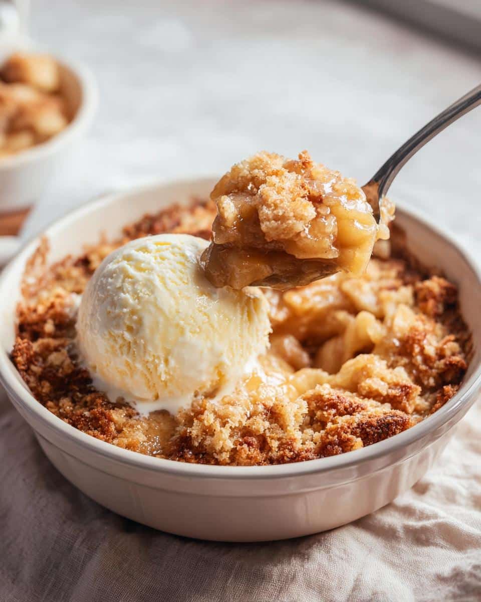 Apple Brown Betty - detail 1