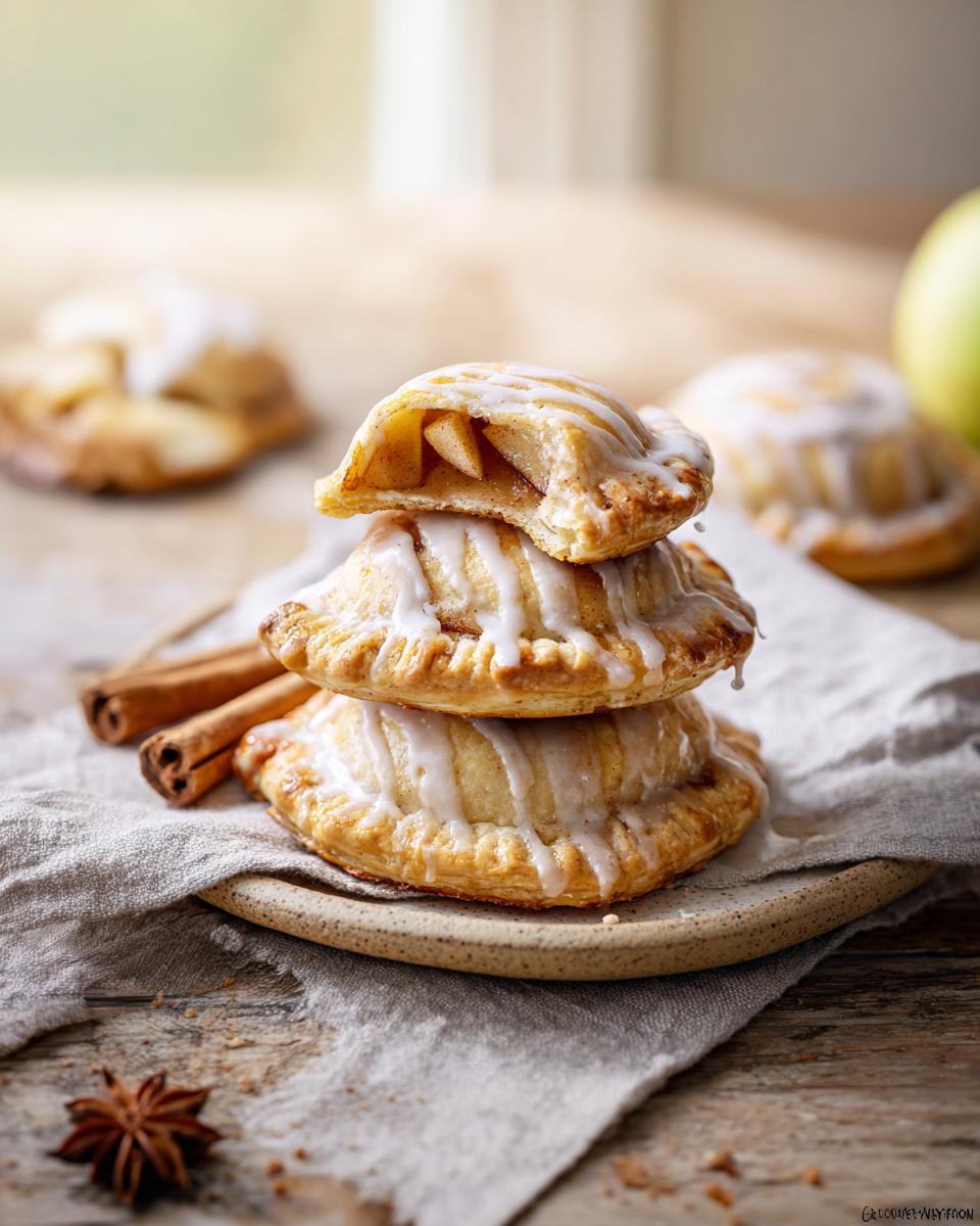 Apple Cinnamon Roll Hand Pies: Irresistible 1-Hour 3 Apple Cinnamon Roll Hand Pies - detail 1