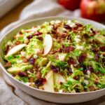 Delicious 10-Minute Apple Cranberry Brussels Sprouts Salad 4 Apple Cranberry Brussels Sprouts Salad