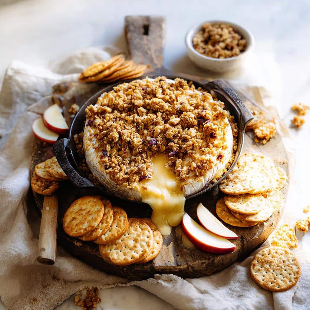 Best Apple Crisp Baked Brie in Just 30 Minutes 3 Apple Crisp Baked Brie - detail 1