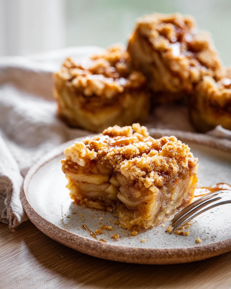 No-Roll Apple Pie Bars: 1 Easy Fall Dessert 3 Apple Pie Bars - detail 1