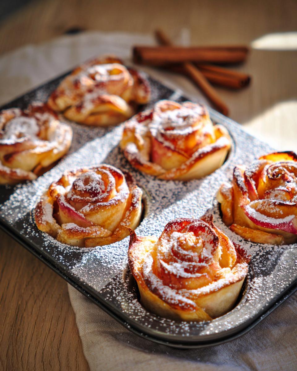 Apple Roses: 3 Easy Steps to Perfect Roses 3 Apple Roses - detail 1