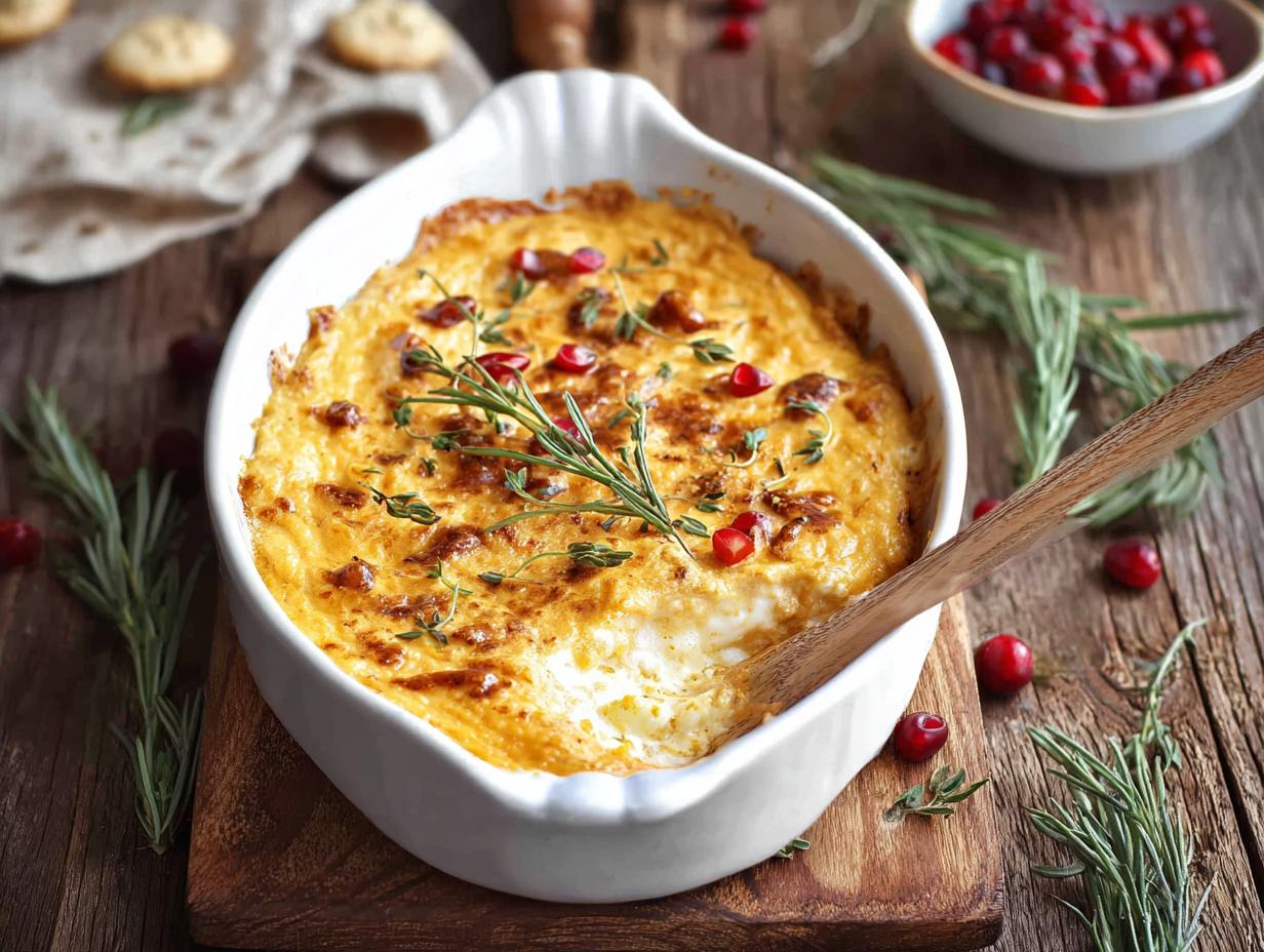 Baked Pumpkin Goat Cheese Dip