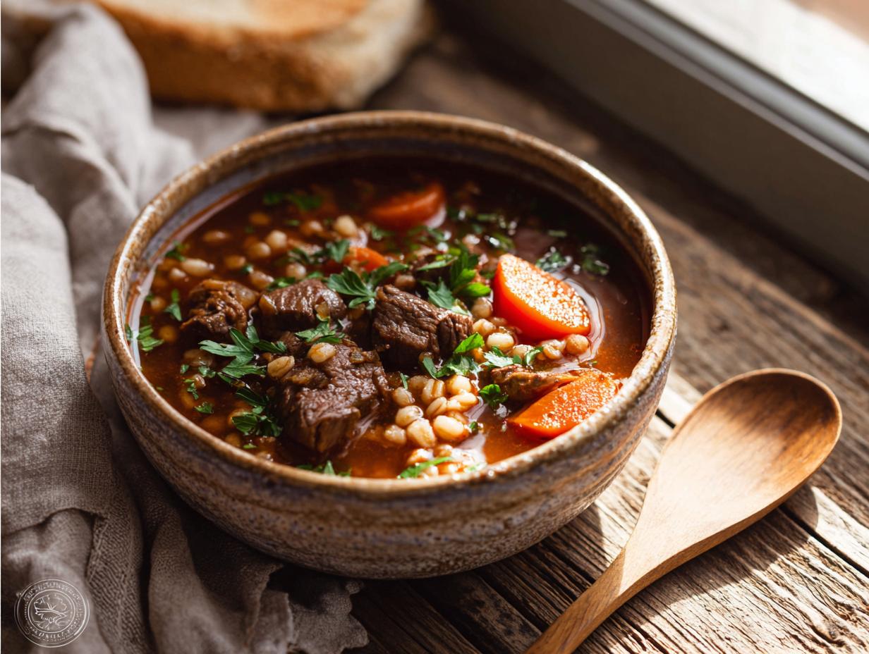 Beef Barley Soup