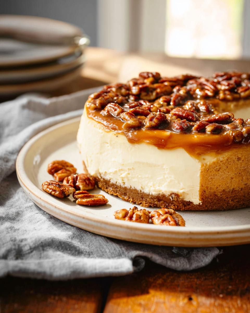Butter Pecan Cheesecake 4-Hour Irresistible Delight 3 Butter Pecan Cheesecake - detail 1