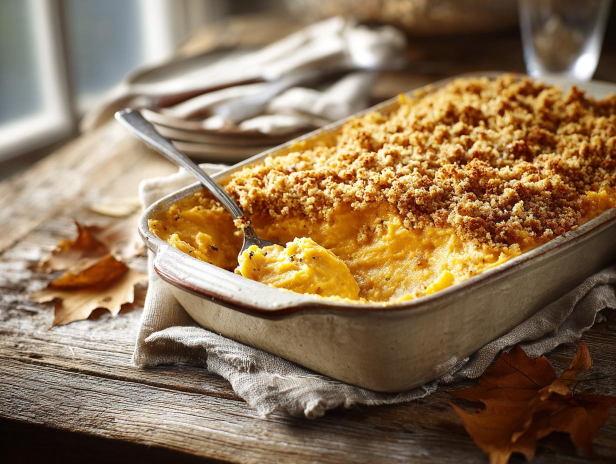 Butternut Squash Casserole