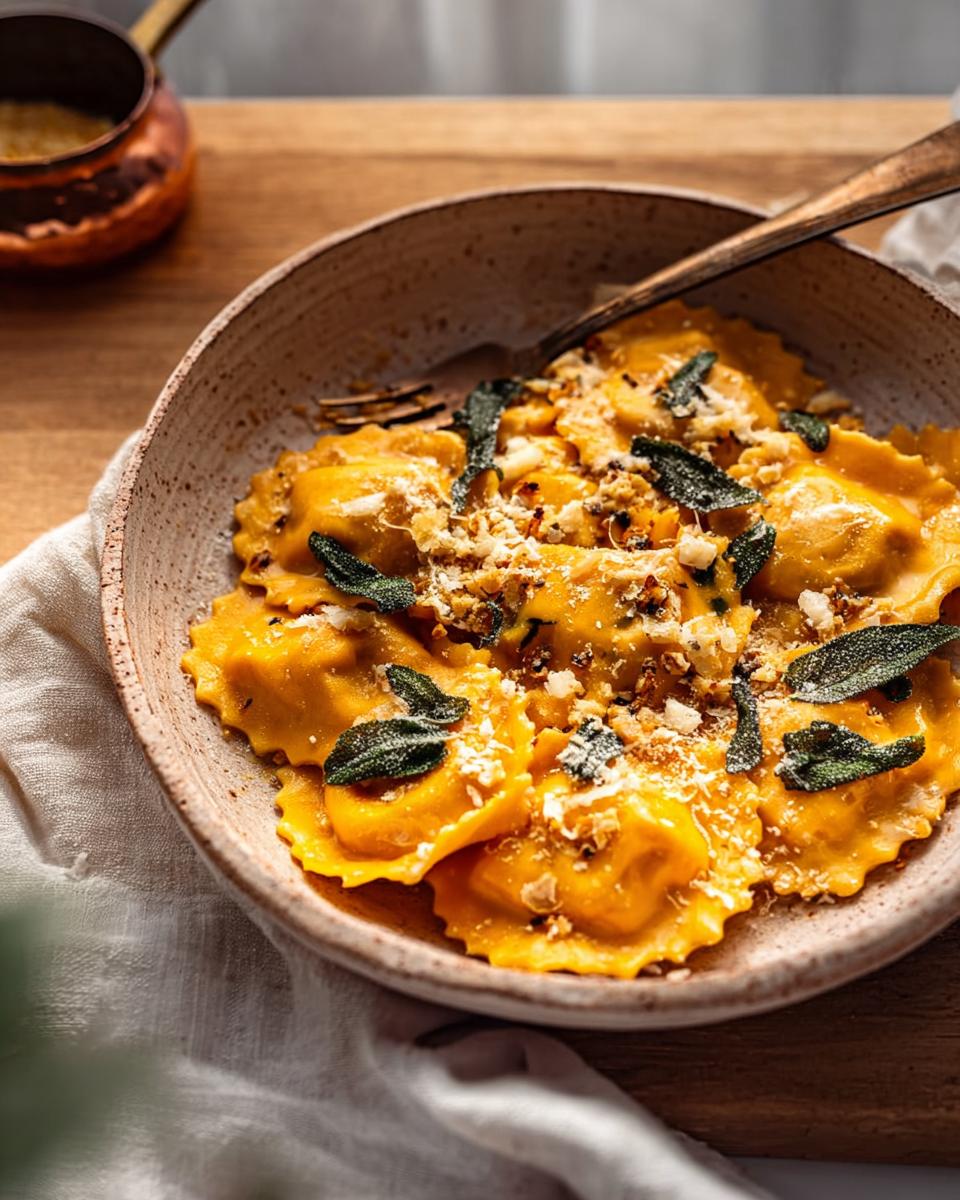 Butternut Squash Ravioli - detail 1
